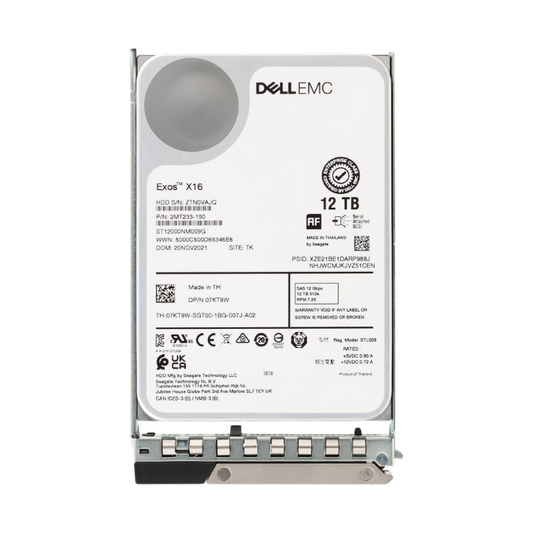 1-Dell EMC 12TB 7.2K 12Gbs SAS 3.5 07KT9W Enterprise HDD.png