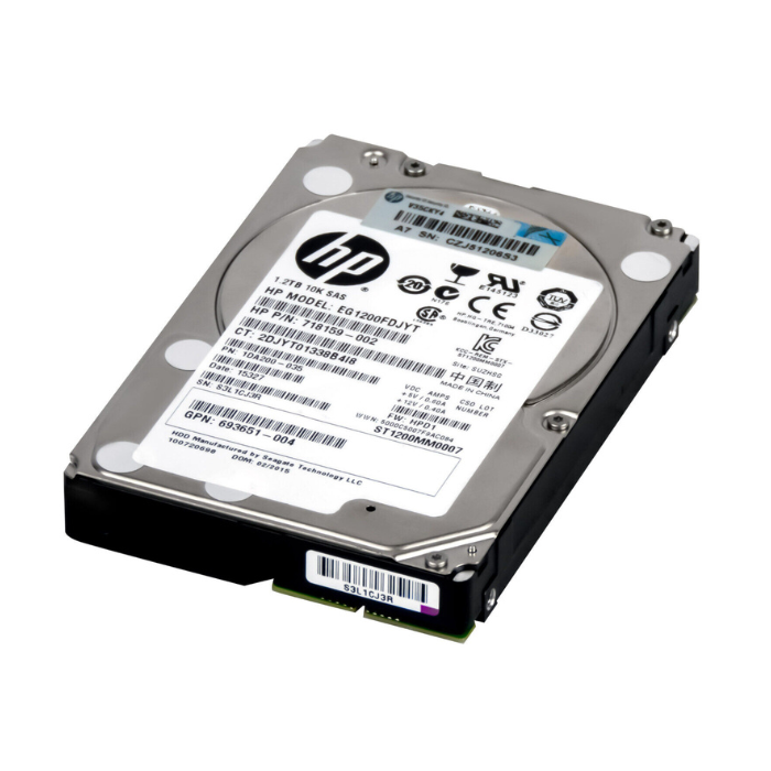 EG1200FDJYT HP V2 1.2-TB 6G 10K 2.5 DP SAS Hard Drive