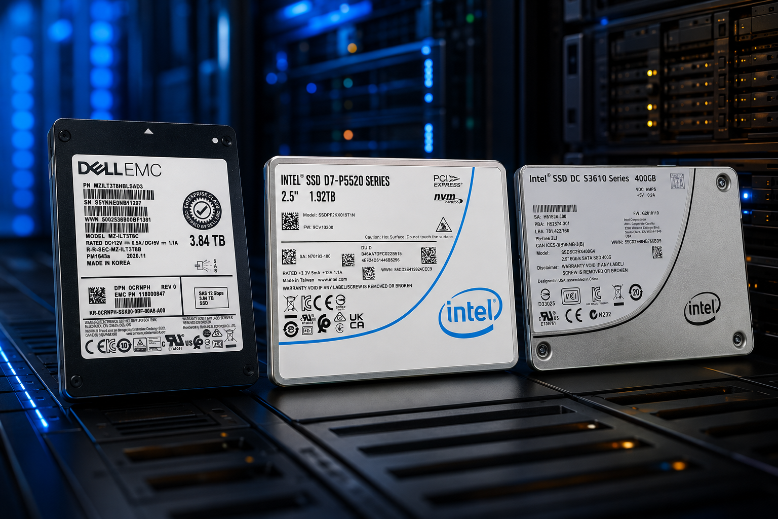 NVMe vs SAS vs SATA SSD: Which Storage Is Best for Enterprise Servers in 2026?