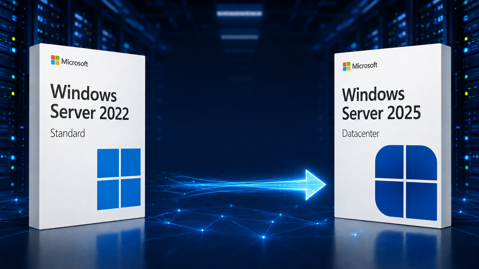 Windows Server 2022 مقارنة بـ 2025: ما الجديد وهل يجب عليك الترقية؟