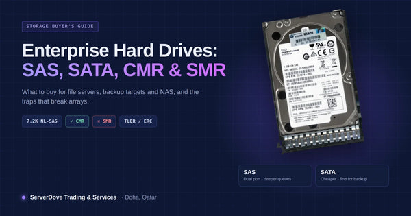 Enterprise Hard Drive Buying Guide: SAS vs SATA, 7.2K vs 10K, CMR vs SMR