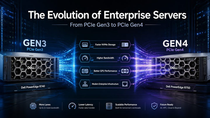The Evolution of Enterprise Servers: From Gen3 to Gen4 PCIe