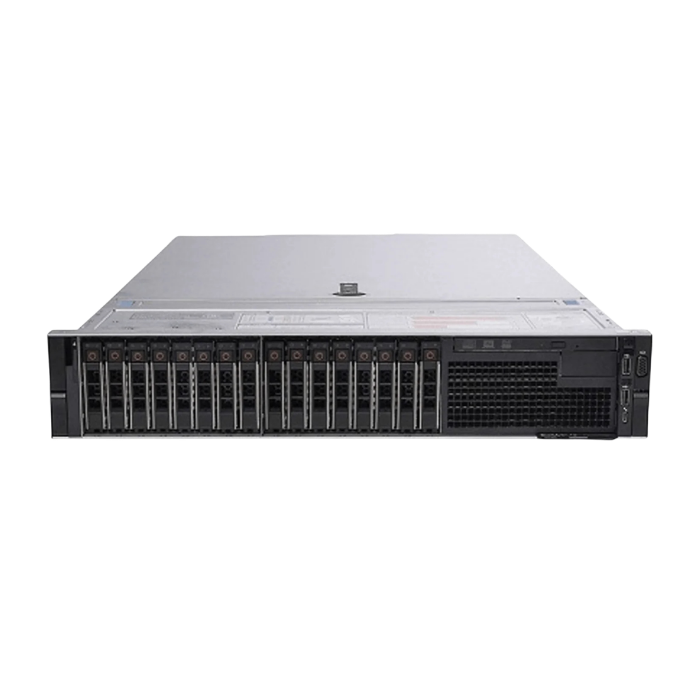 Dell PowerEdge R740 16 x 2.5 inch SFF chassis, front view