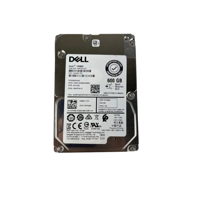 1-Dell Seagate Exos 15E900 600GB 15K SAS 12Gbs 2.5 HDD New.png