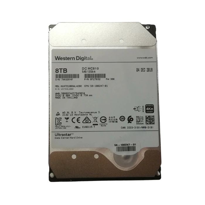 1-Western Digital Ultrastar DC HC510 8TB 7.2K 12Gbs SAS 3.5 HDD.png