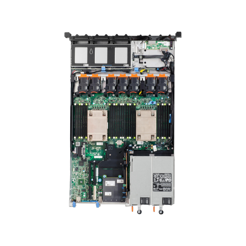 Dell PowerEdge R630 rack server, rear view