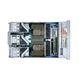 Dell PowerEdge R750 2U rack server with front bezel, dual Intel Xeon Silver 4310 configuration, view 2