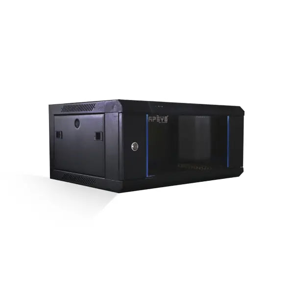 APSYS APWM-6406 6U wall mount network cabinet with glass front door