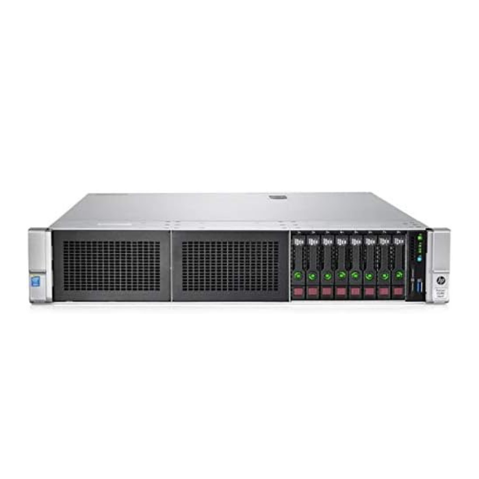 HP ProLiant DL380 Gen9 1U RackMount 2×12-Core E5-2670 Xeon 2.5GHz 128GB 8×600GB P440 RAID 4×GigaBit NIC 2×Power Supplies