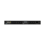 Cisco ISR 4331 1U branch router with PVDM4-32 voice DSP module, angled front view, view 2