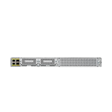 Cisco ISR 4331 1U branch router with PVDM4-32 voice DSP module, angled front view, view 3