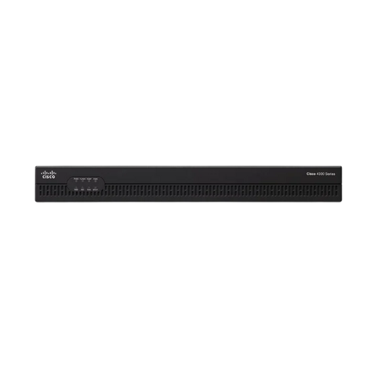 Cisco ISR4321-V/K9 integrated services router front view