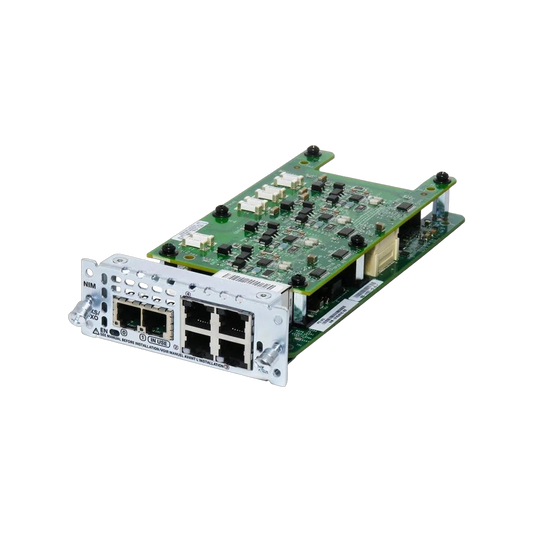 Cisco NIM-2FXS/4FXO analogue voice network interface module with 2 FXS and 4 FXO ports