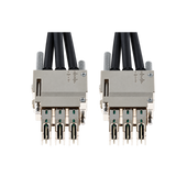 Cisco STACK-T1-50CM 800-40403-01 50cm Type 1 StackWise stacking cable with connectors at both ends, view 2