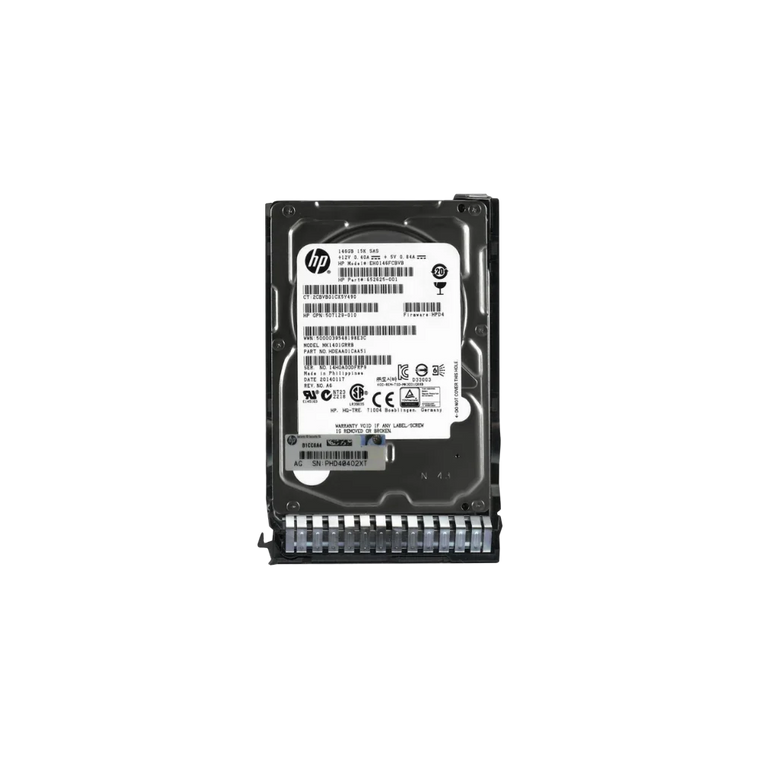 HPE 146GB 15K SAS 2.5 inch hard drive 627114-001 EH0146FBQDC