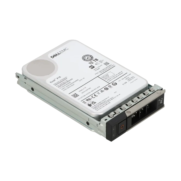 Dell EMC 12TB 7.2K 12Gb/s SAS 3.5 inch hard drive 07KT9W Seagate Exos X16 ST12000NM009G, view 2