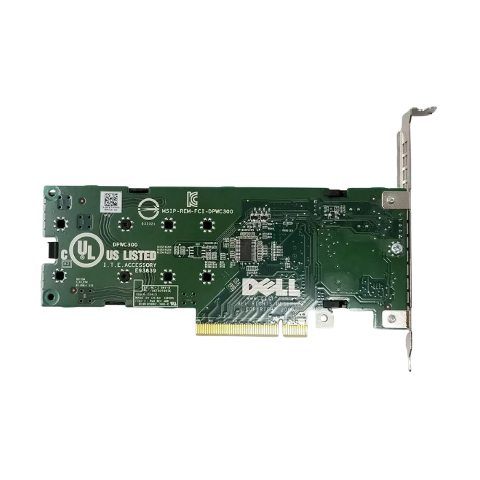 Dell 0NTRCY 023PX6 M.2 PCIe dual NVMe SSD adapter card, view 3