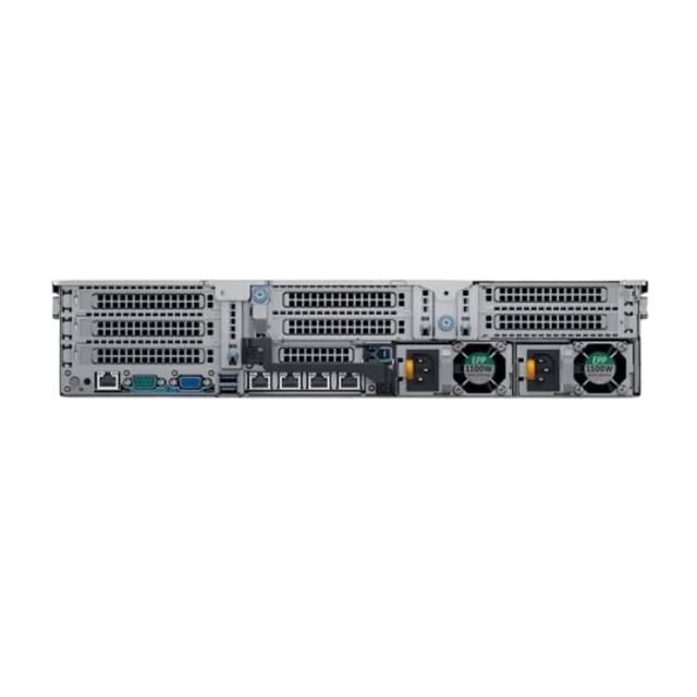 Dell PowerEdge R740 8LFF server with 2x Xeon Gold 6138, 32GB RAM and 8x 4TB SAS, view 2