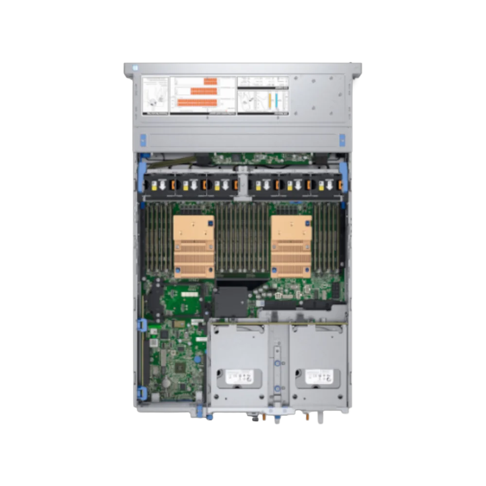 Dell PowerEdge R740 16SFF 2U barebone rack server, view 2