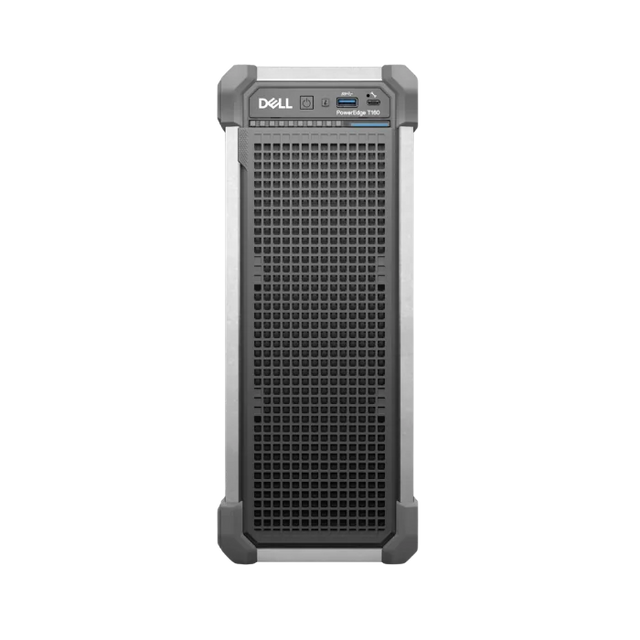 Dell PowerEdge T160 tower server with Xeon 6315P, 32GB DDR5 and 4TB HDD, view 2