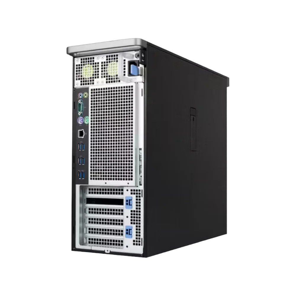 Dell Precision T5820 barebone tower workstation chassis, view 2
