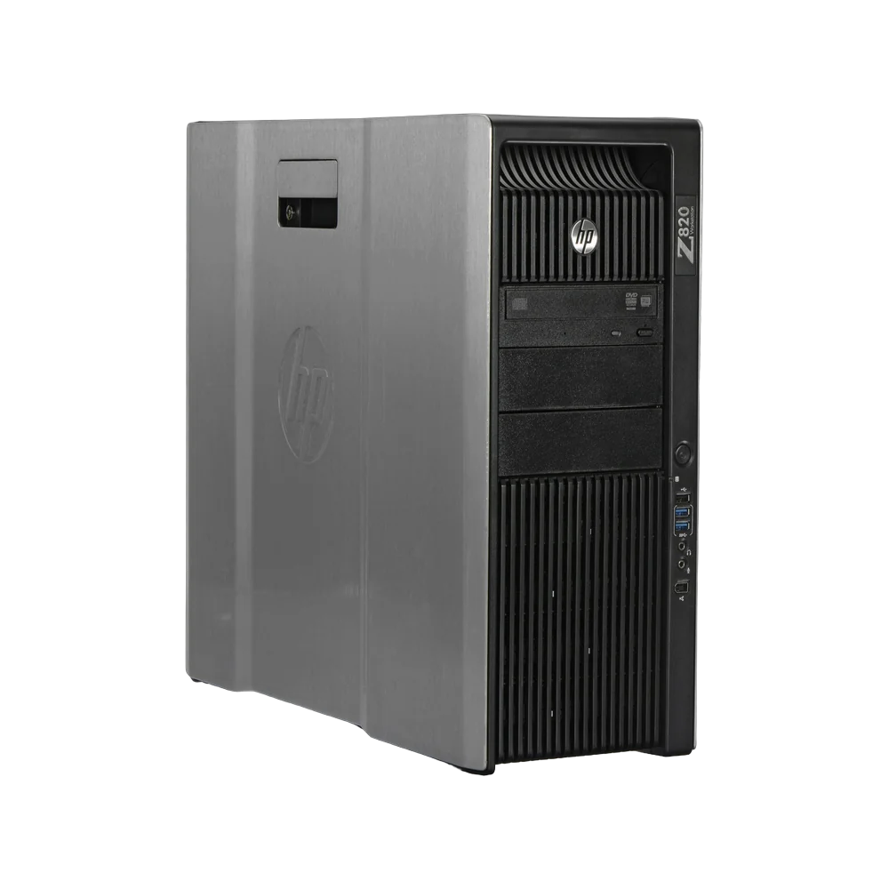 HP Z820 dual CPU barebone tower workstation