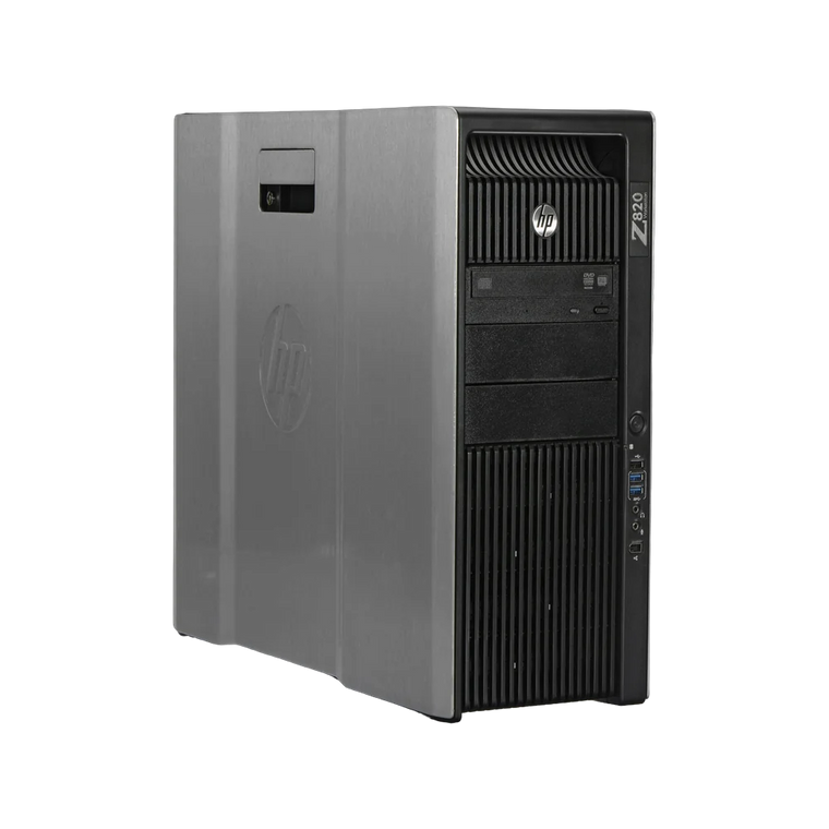 HP Z820 dual CPU barebone tower workstation