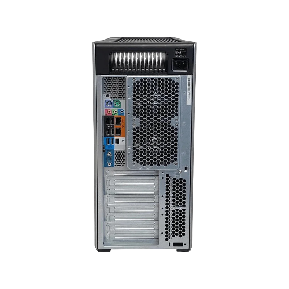 HP Z820 dual CPU barebone tower workstation, view 2