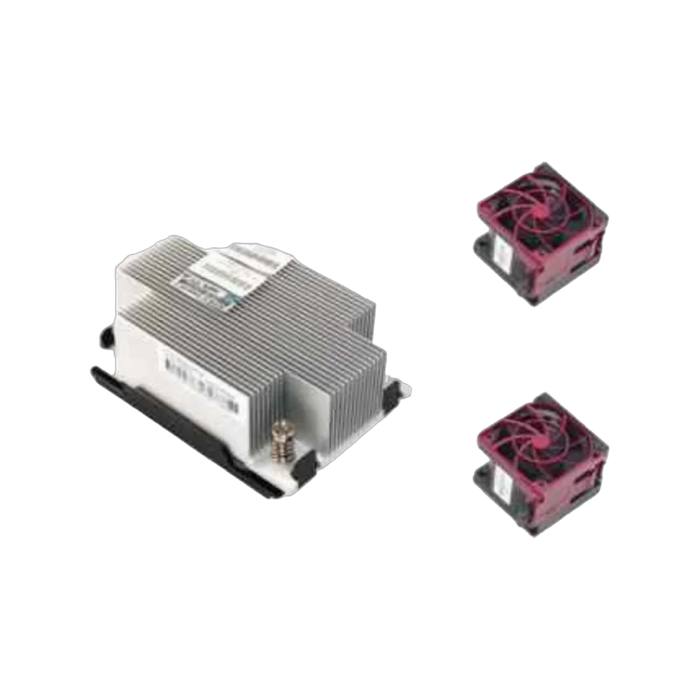 HPE ProLiant DL380 Gen9 CPU heatsink kit with two cooling fans, view 2