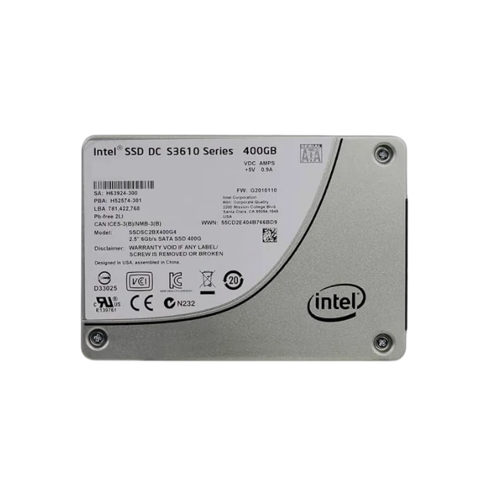 Intel DC 400GB SATA 2.5 inch enterprise SSD