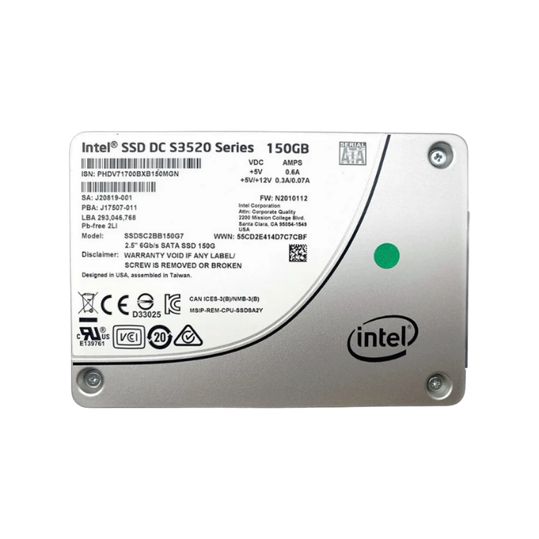 Intel DC S3520 150GB SATA 2.5 inch enterprise SSD