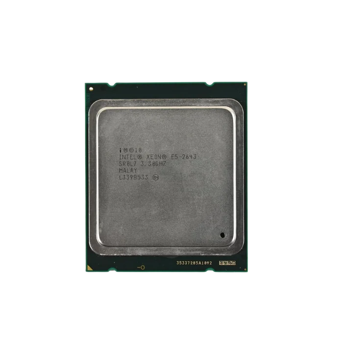 Intel Xeon E5-2643 4 core 3.30GHz LGA2011 server processor