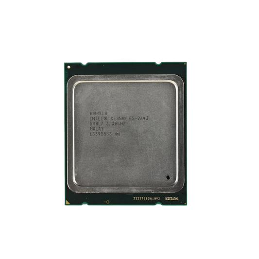 Intel Xeon E5-2643 4 core 3.30GHz LGA2011 server processor