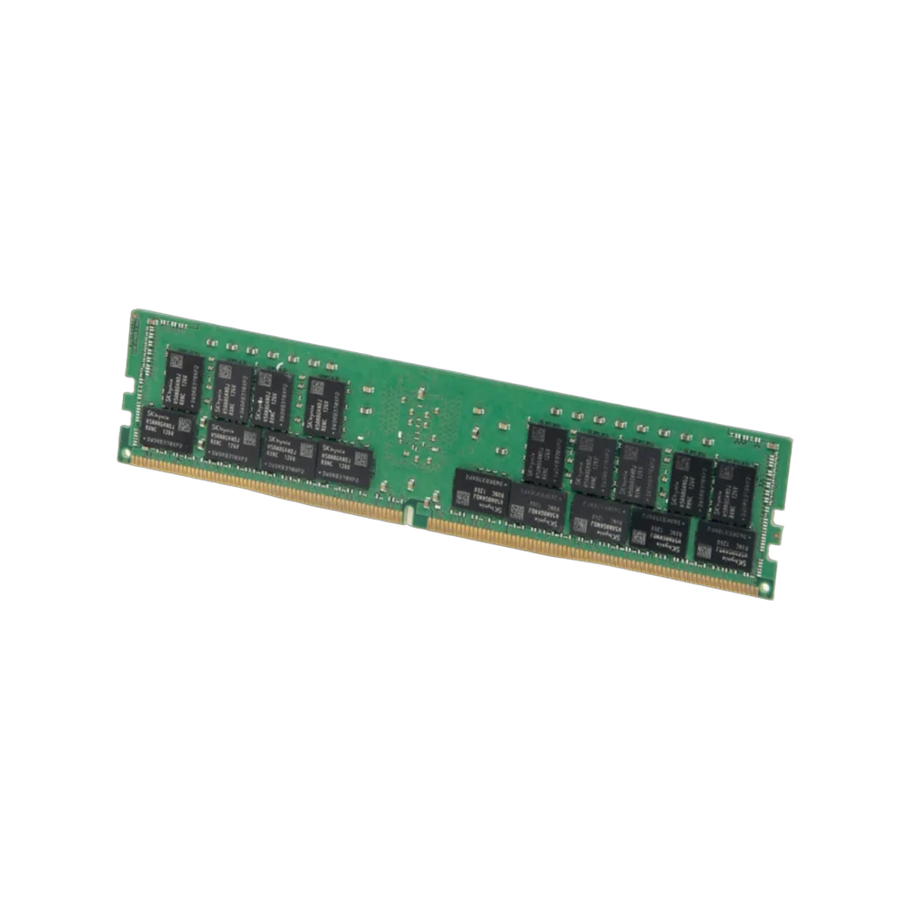 Micron 32GB DDR4-2666 ECC RDIMM PC4-2666V server memory module, view 2