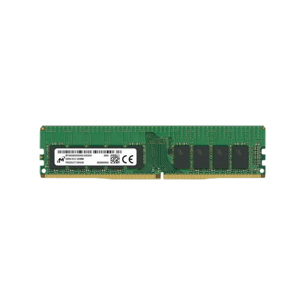 Micron 32GB DDR4-3200 ECC RDIMM PC4-3200AA server memory module