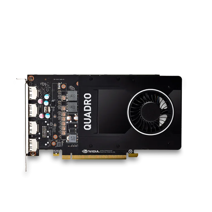 NVIDIA Quadro P2000 5GB GDDR5 single slot workstation graphics card