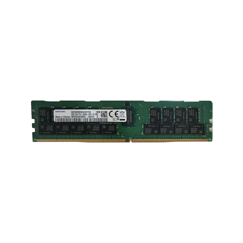 Samsung 32GB 2Rx4 PC4-3200AA DDR4 ECC RDIMM M393A4K40DB3-CWEGY