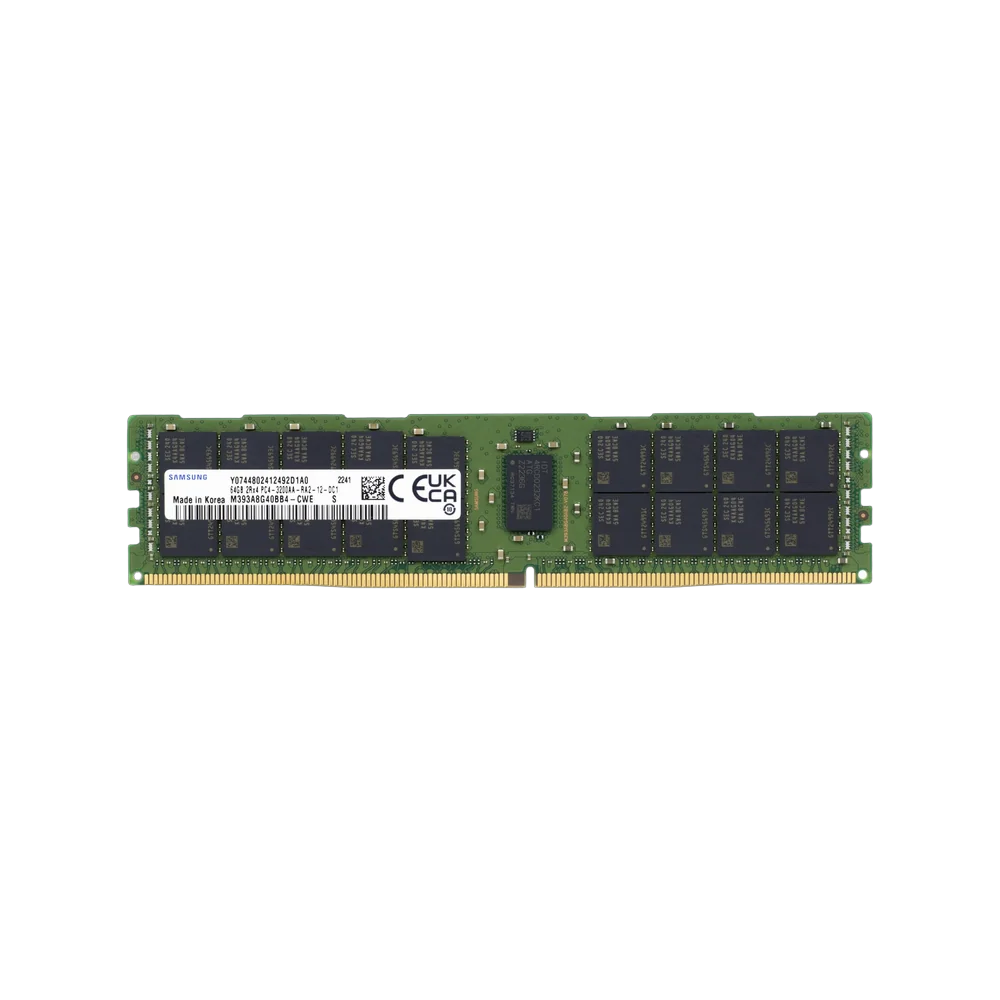 Samsung 64GB 2Rx4 PC4-3200AA DDR4 ECC RDIMM M393A8G40CB4-CWEBY