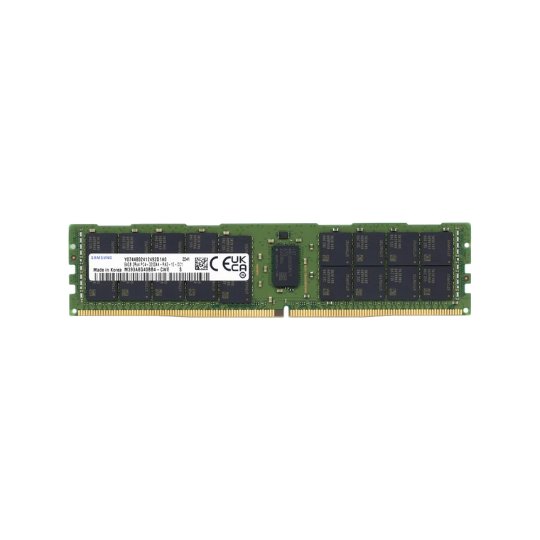 Samsung 64GB 2Rx4 PC4-3200AA DDR4 ECC RDIMM M393A8G40CB4-CWEBY