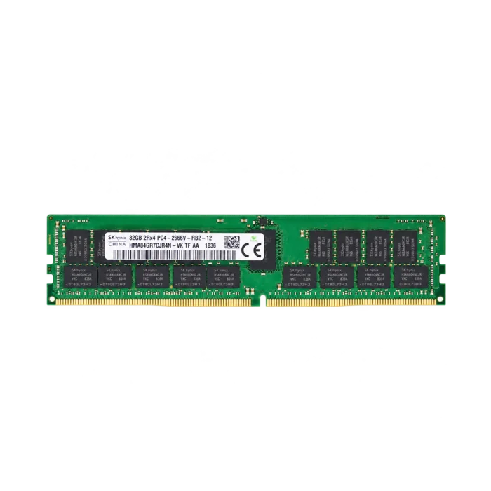 SK Hynix 32GB 2Rx4 PC4-2666V DDR4 ECC RDIMM HMA84GR7CJR4N-VK