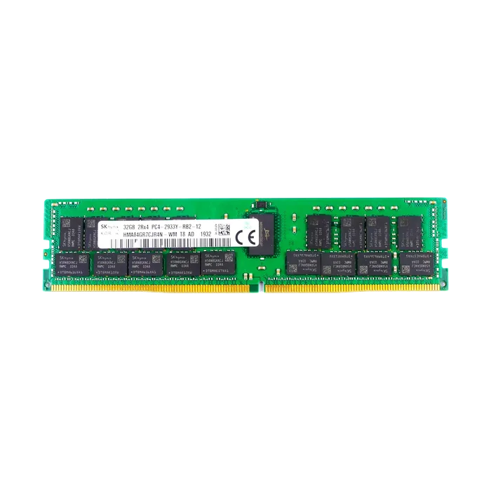SK Hynix 32GB 1Rx4 PC4-2933Y DDR4 ECC RDIMM HMAA4GR7AJR4N-WM