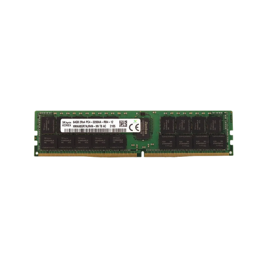 SK Hynix 64GB 2Rx4 PC4-3200AA DDR4 ECC RDIMM HMAA8GR7AJR4N-XN