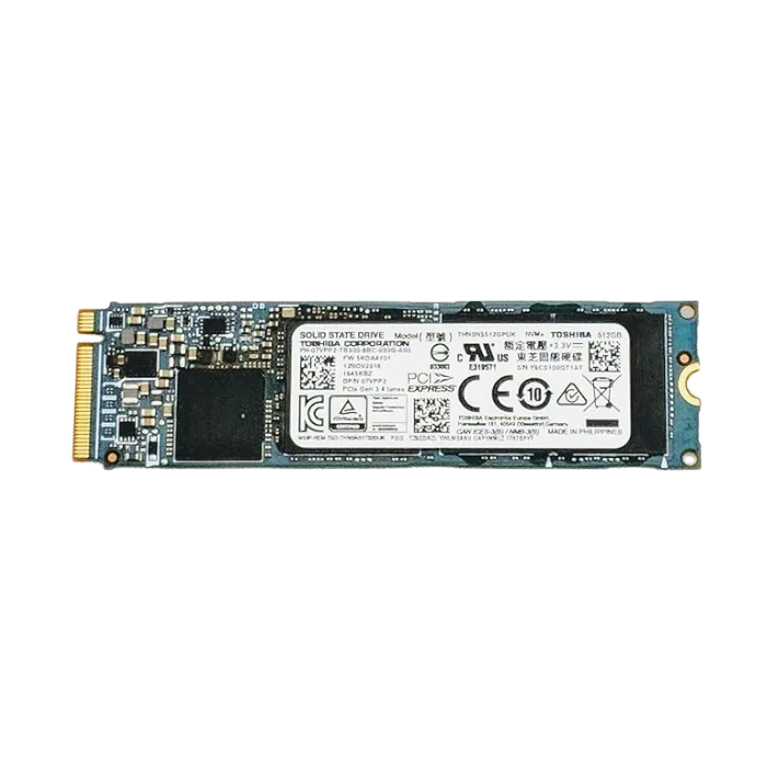 Toshiba THNSN5512GPUK 512GB NVMe M.2 SSD Dell 07VPP2