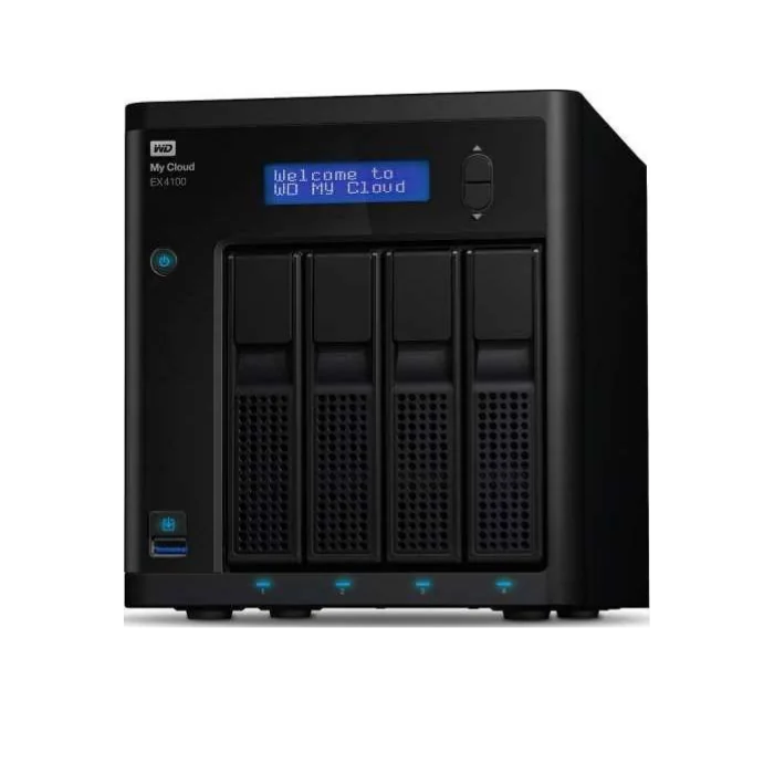 WD My Cloud EX4100 four bay NAS enclosure front