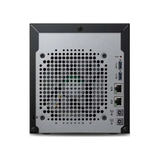 WD My Cloud EX4100 four bay NAS enclosure front, view 2