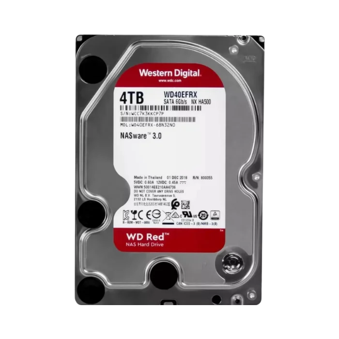 Western Digital Red 4TB WD40EFRX NAS hard drive